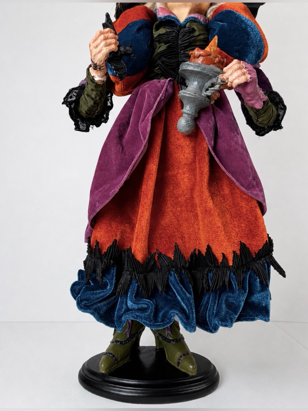 Vintage 20” Halloween Witch Figure Large Fall Decor Doll - Picture 13 of 14